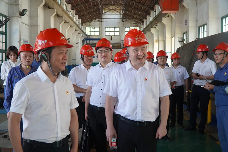  下基层把脉 上党课铸魂|王选祥到湖南黄金辰州矿业调研